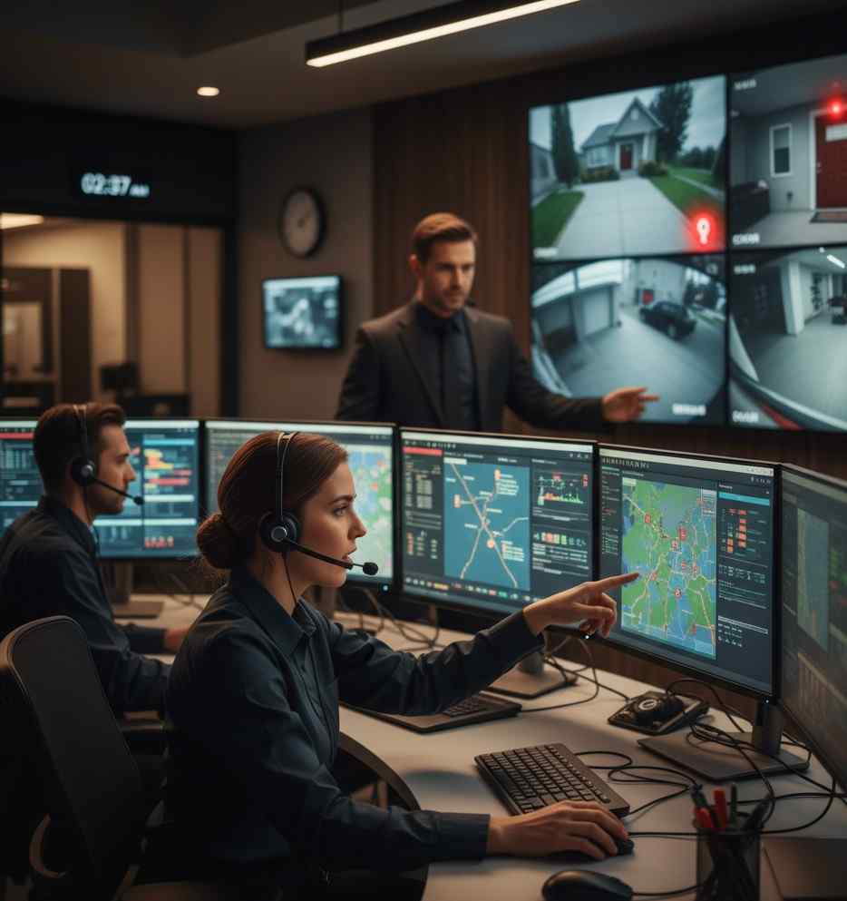 Connected to 24/7 Monitoring Center