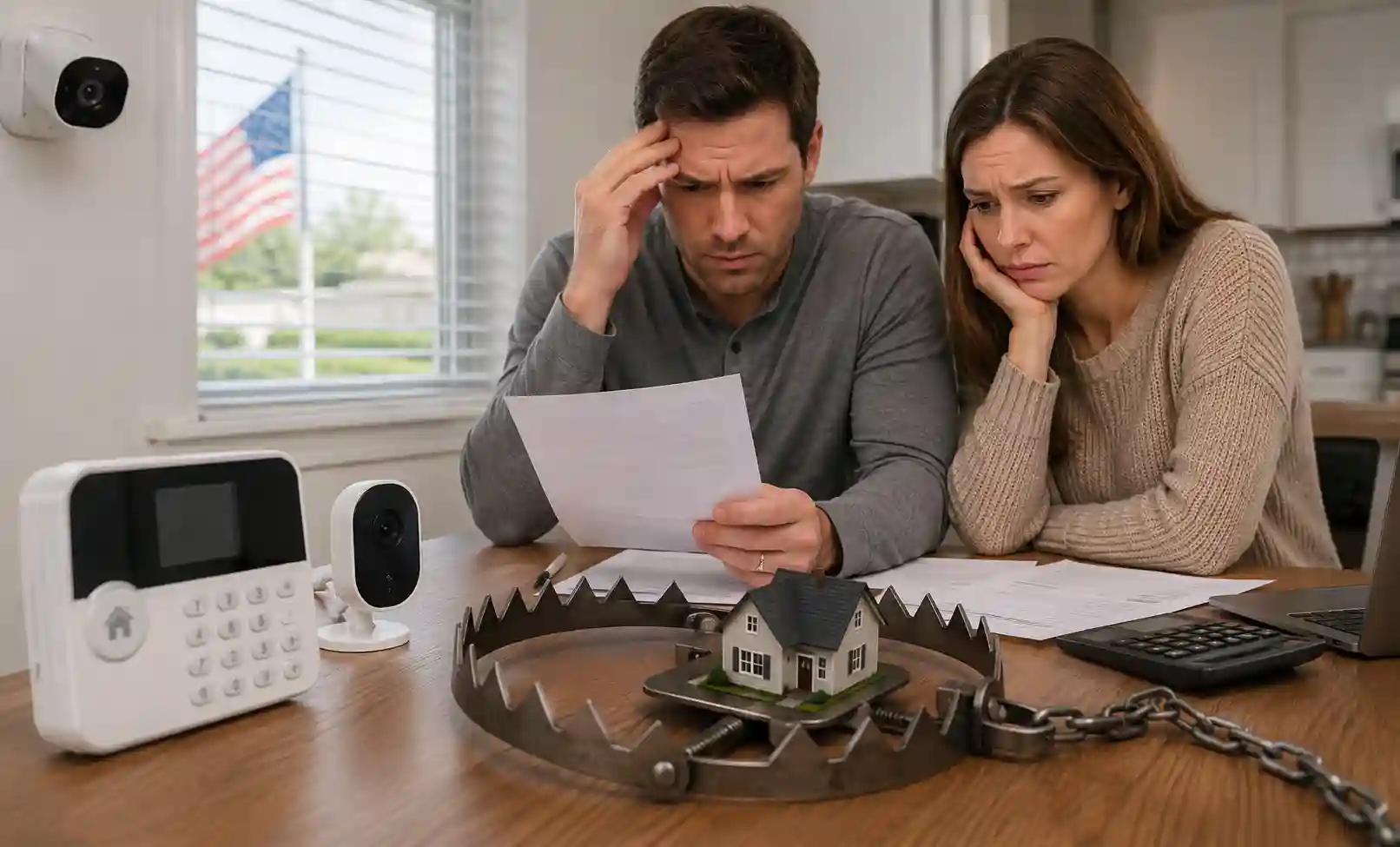 Early termination fee trap for home security contracts
