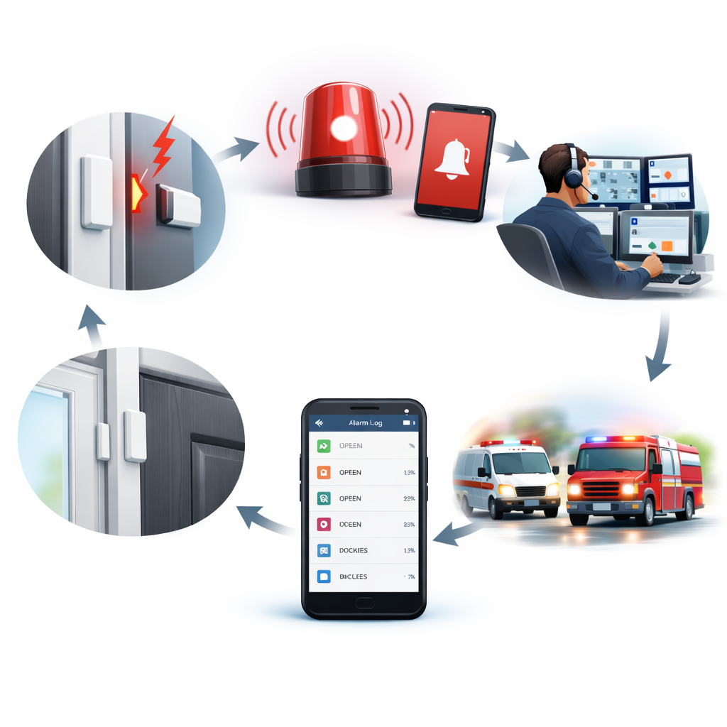 How doorbell camera works