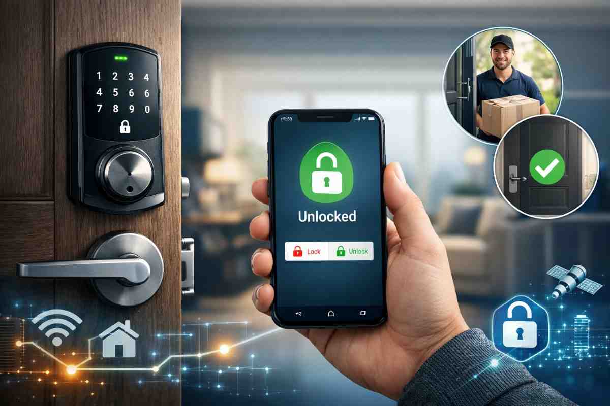Lock and Unlock Smart Door Locks