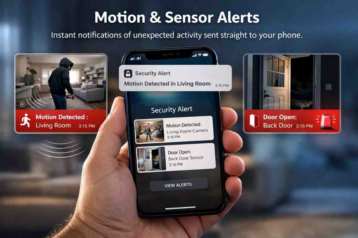 Motion and Sensor Alerts