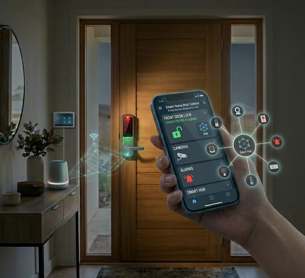 Wi-Fi Connected via Smart Home Hub