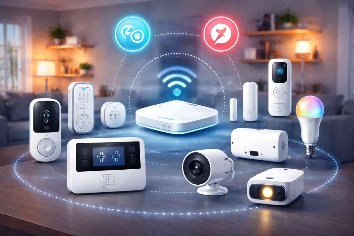 Z-Wave and Zigbee Compatible Devices