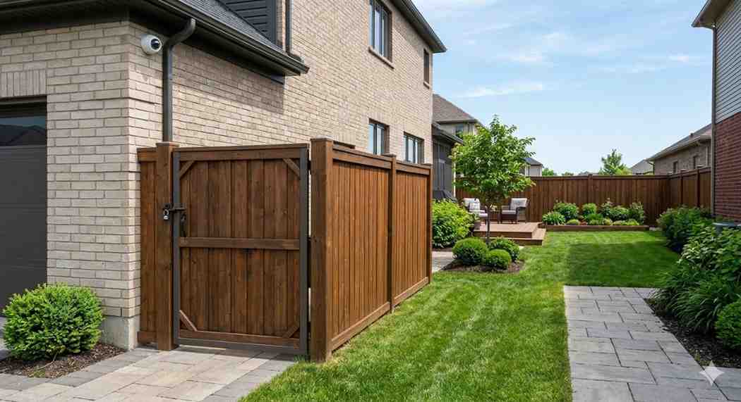 Back Yard & Side Gates