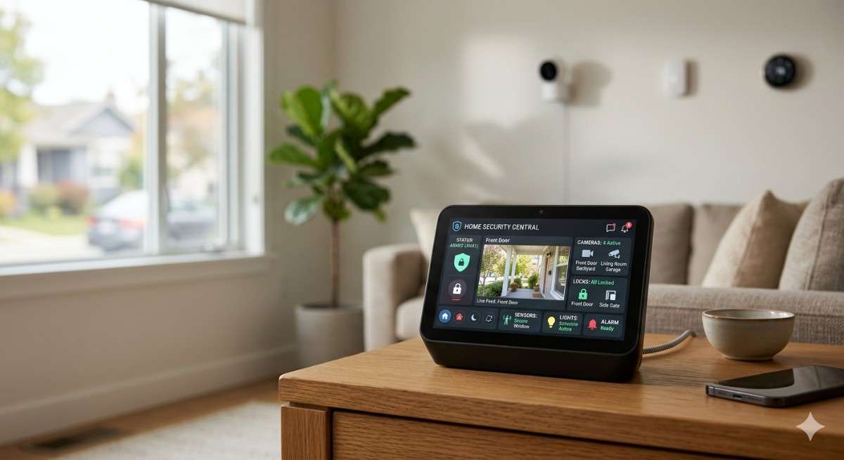 Home Security System Panel