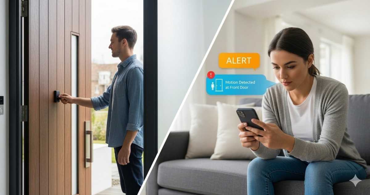 How doorbell camera works